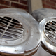 A photo of the metal engine covers used in the P50 Cars.